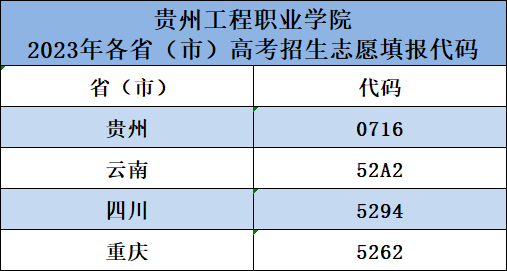 九州电竞(中国)九州有限公司2023年各省（市）高考招生志愿填报代码(图1)