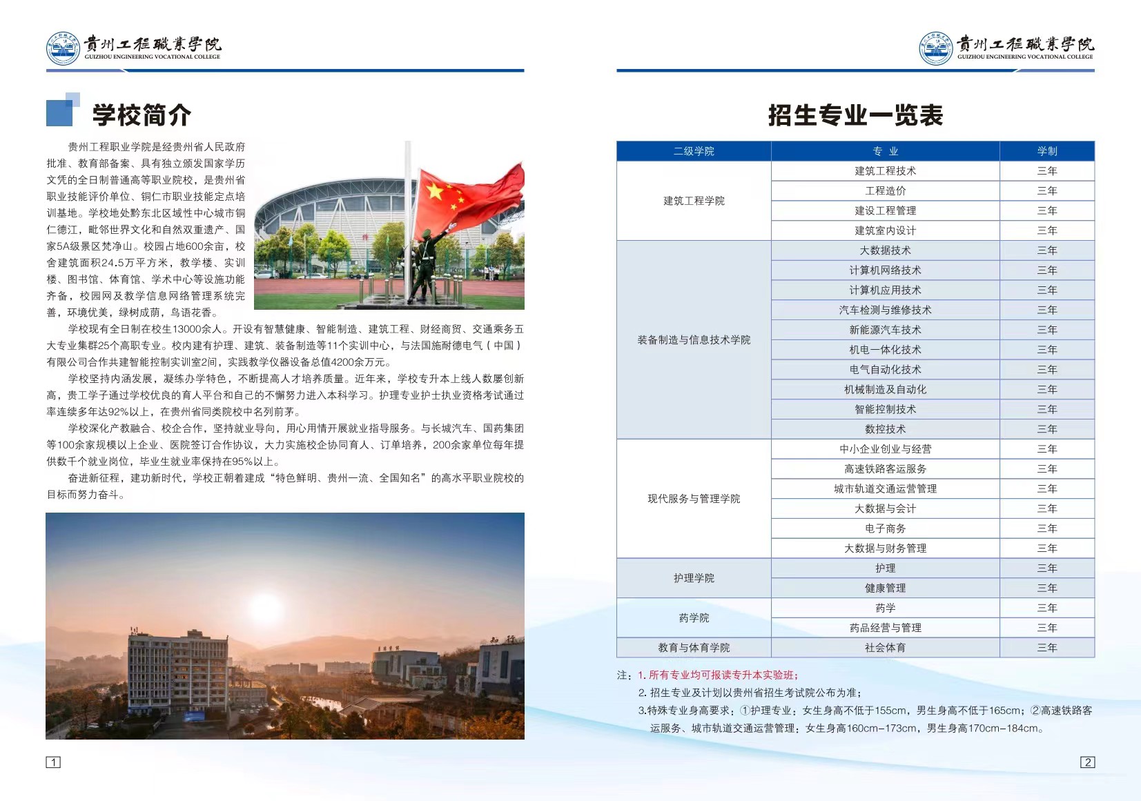 0014丨九州电竞(中国)九州有限公司2024年分类考试招生简章(图3)